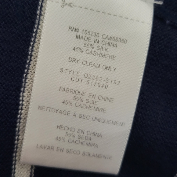 Equipment Silk Cashmere Blend Striped Sweater Dress - Picture 6 of 6